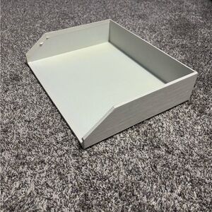 {Martha Stewart} White Document Tray, desk organizer